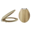 Butler & Rose Benedict Walnut Finish Soft Closing Top Fix Toilet Seat