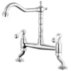 Butler & Rose Carlton Traditional Kitchen Bridge Mixer - Lever Handles