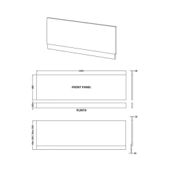 Butler & Rose Catherine Bathroom Suite with Shower Bath