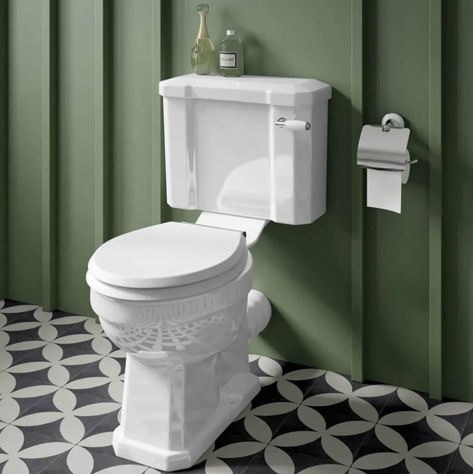 Butler & Rose Catherine Bathroom Suite with Vanity Unit & Close Coupled Toilet (Excluding Seat)