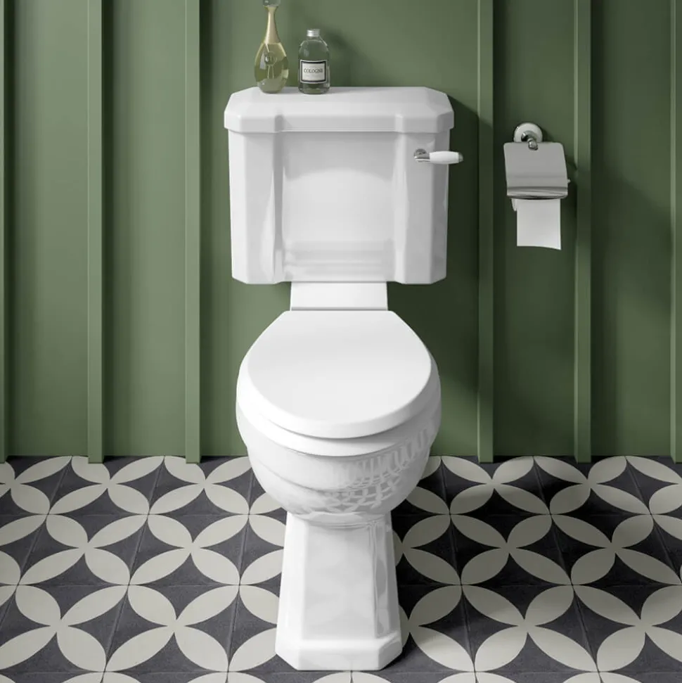 Butler & Rose Catherine Bathroom Suite with Vanity Unit & Close Coupled Toilet (Excluding Seat)