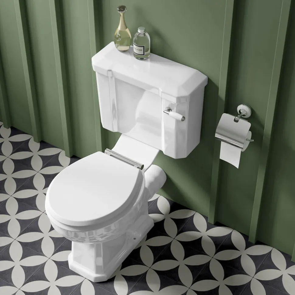 Butler & Rose Catherine Bathroom Suite with Vanity Unit & Close Coupled Toilet (Excluding Seat)