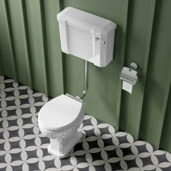 Butler & Rose Catherine Low Level Traditional Toilet - Pan & Cistern