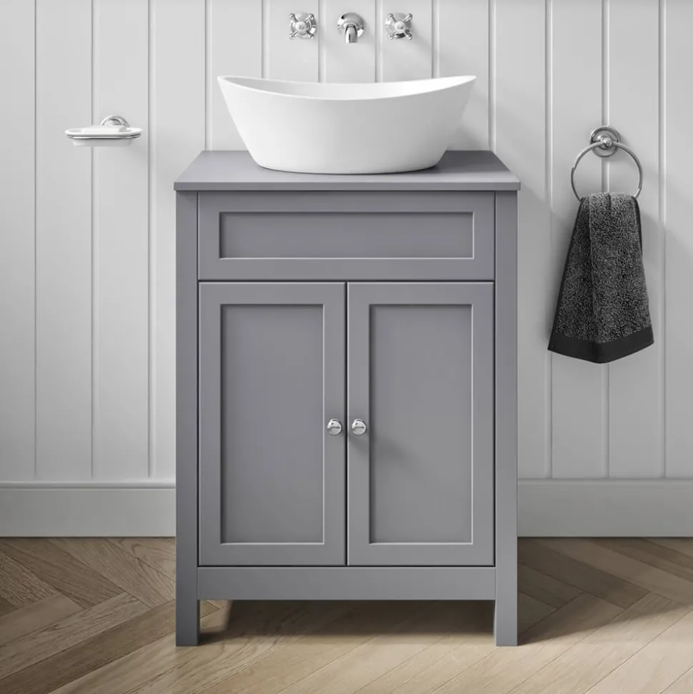 Butler & Rose Catherine 600mm Floorstanding Vanity Unit & Countertop