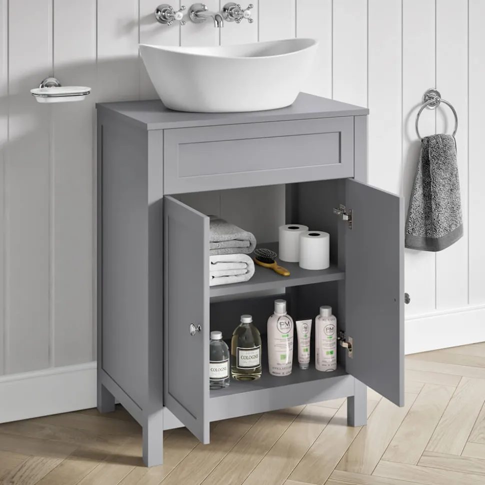 Butler & Rose Catherine 600mm Floorstanding Vanity Unit & Countertop
