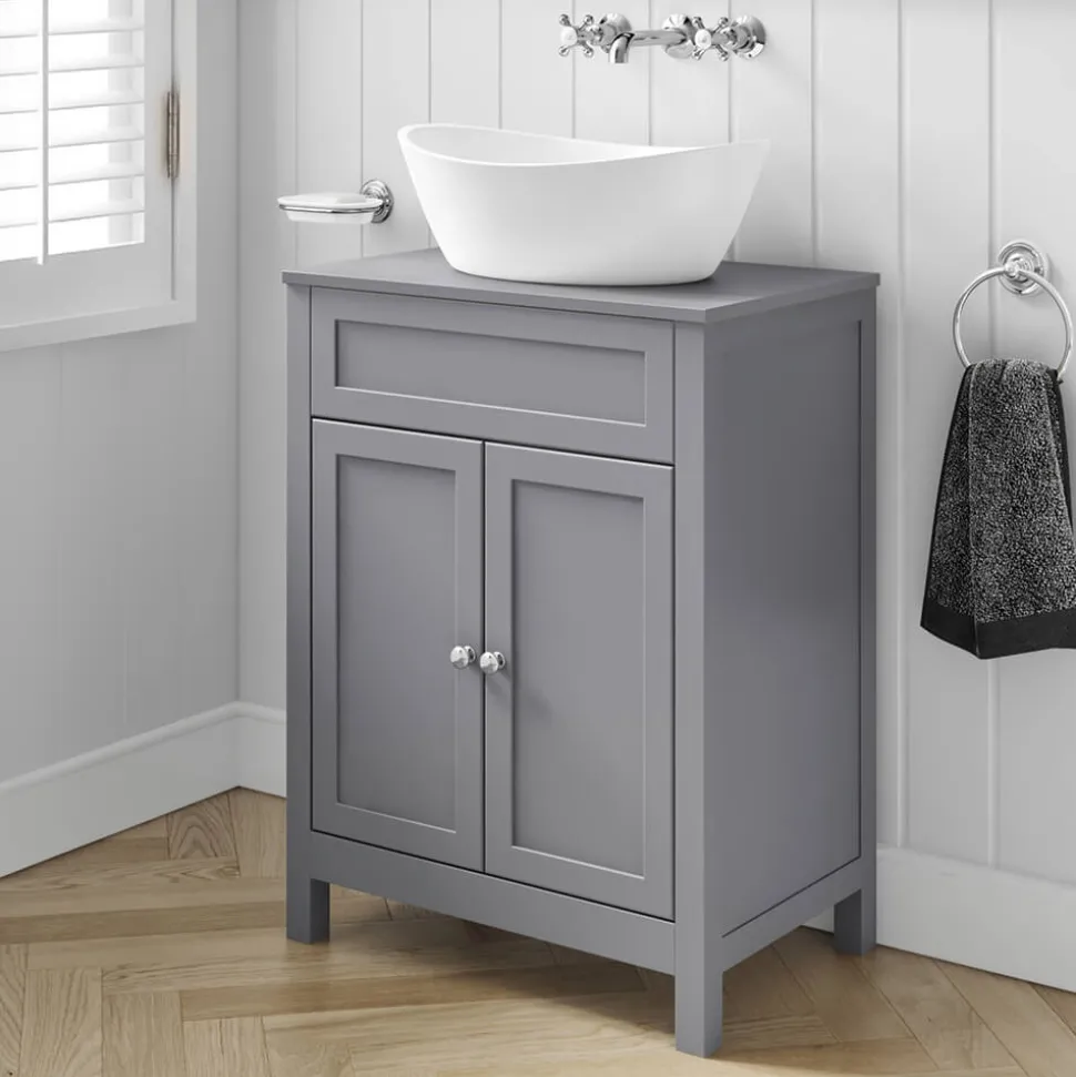 Butler & Rose Catherine 600mm Floorstanding Vanity Unit & Countertop