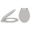 Butler & Rose Catherine Stone Grey Soft Closing Top Fix Toilet Seat