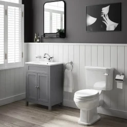 Butler & Rose Catherine Traditional Floorstanding Vanity Unit with Basin
