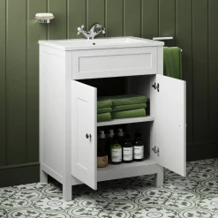 Butler & Rose Catherine Traditional Floorstanding Vanity Unit with Basin