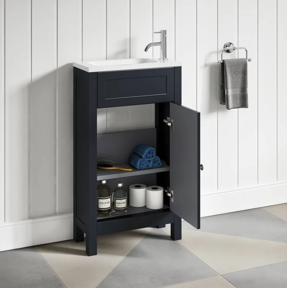 Butler & Rose Catherine Traditional 460mm Cloakroom Vanity Unit with Basin