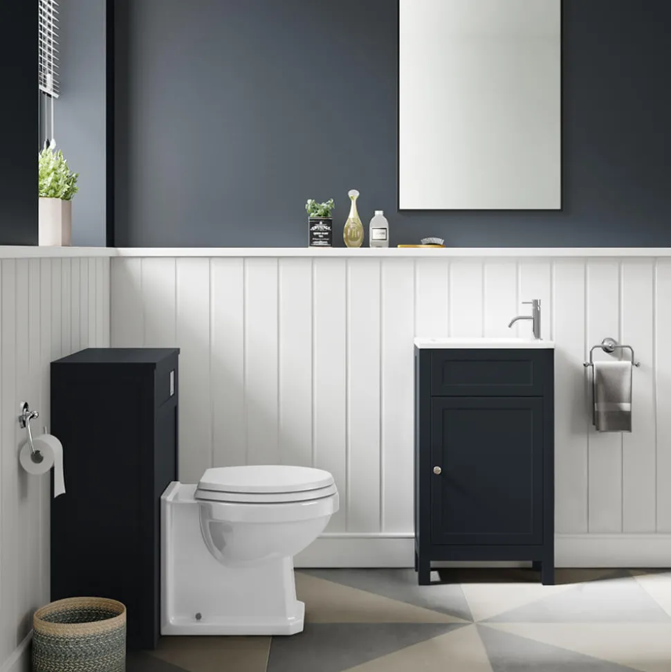 Butler & Rose Catherine Traditional 460mm Cloakroom Vanity Unit with Basin