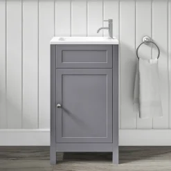 Butler & Rose Catherine Traditional 460mm Cloakroom Vanity Unit with Basin