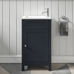 Butler & Rose Catherine Traditional Cloakroom Toilet & Vanity Unit Bathroom Suite
