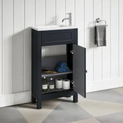 Butler & Rose Catherine Traditional Cloakroom Toilet & Vanity Unit Bathroom Suite