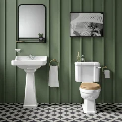 Butler & Rose Catherine Traditional Close Coupled Toilet (Excluding Seat)