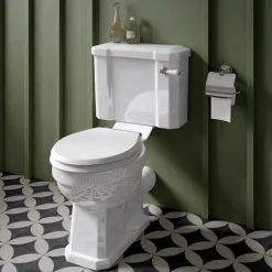 Butler & Rose Catherine Traditional Close Coupled Toilet (Excluding Seat)