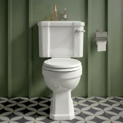 Butler & Rose Catherine Traditional Close Coupled Toilet (Excluding Seat)