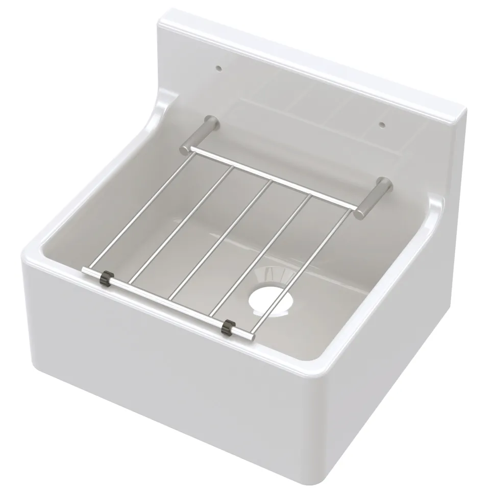 Butler & Rose Ceramic Fireclay Cleaner Sink - 455 x 396mm