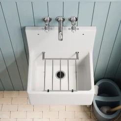 Butler & Rose Ceramic Fireclay Cleaner Sink - 515 x 393mm