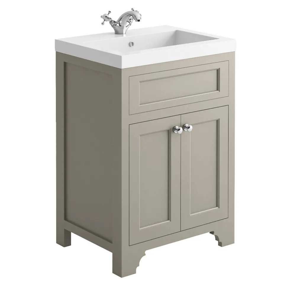 Butler & Rose Charlotte 600mm Floorstanding Vanity Unit & Basin
