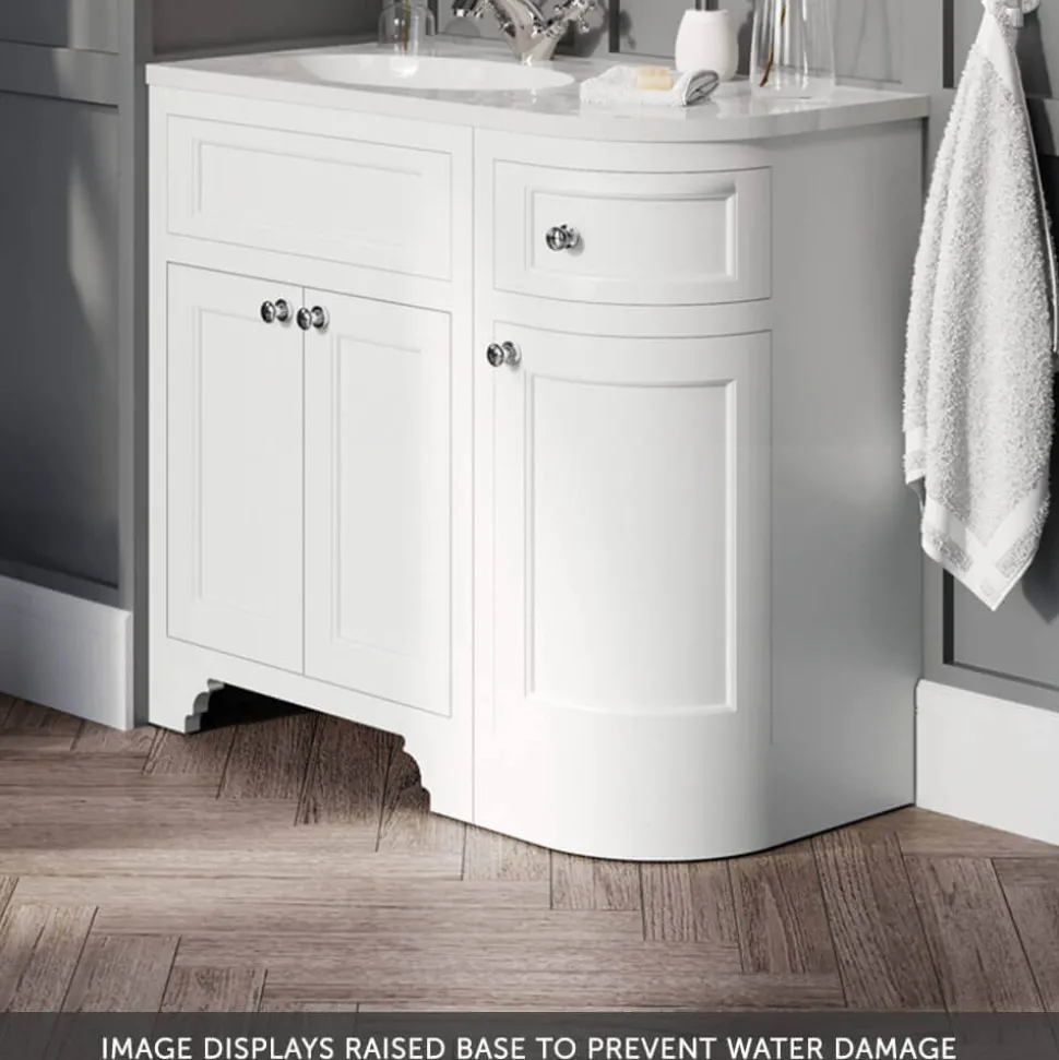 Butler & Rose Charlotte 1200mm Floorstanding Vanity Unit & Basin