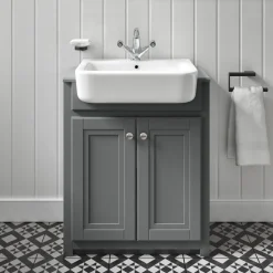 Butler & Rose Darcy Traditional Floorstanding Vanity Unit with Belfast Basin