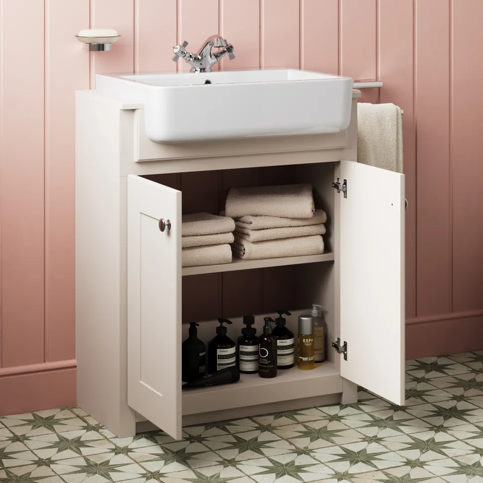 Butler & Rose Darcy Traditional Toilet & Vanity Unit Bathroom Suite