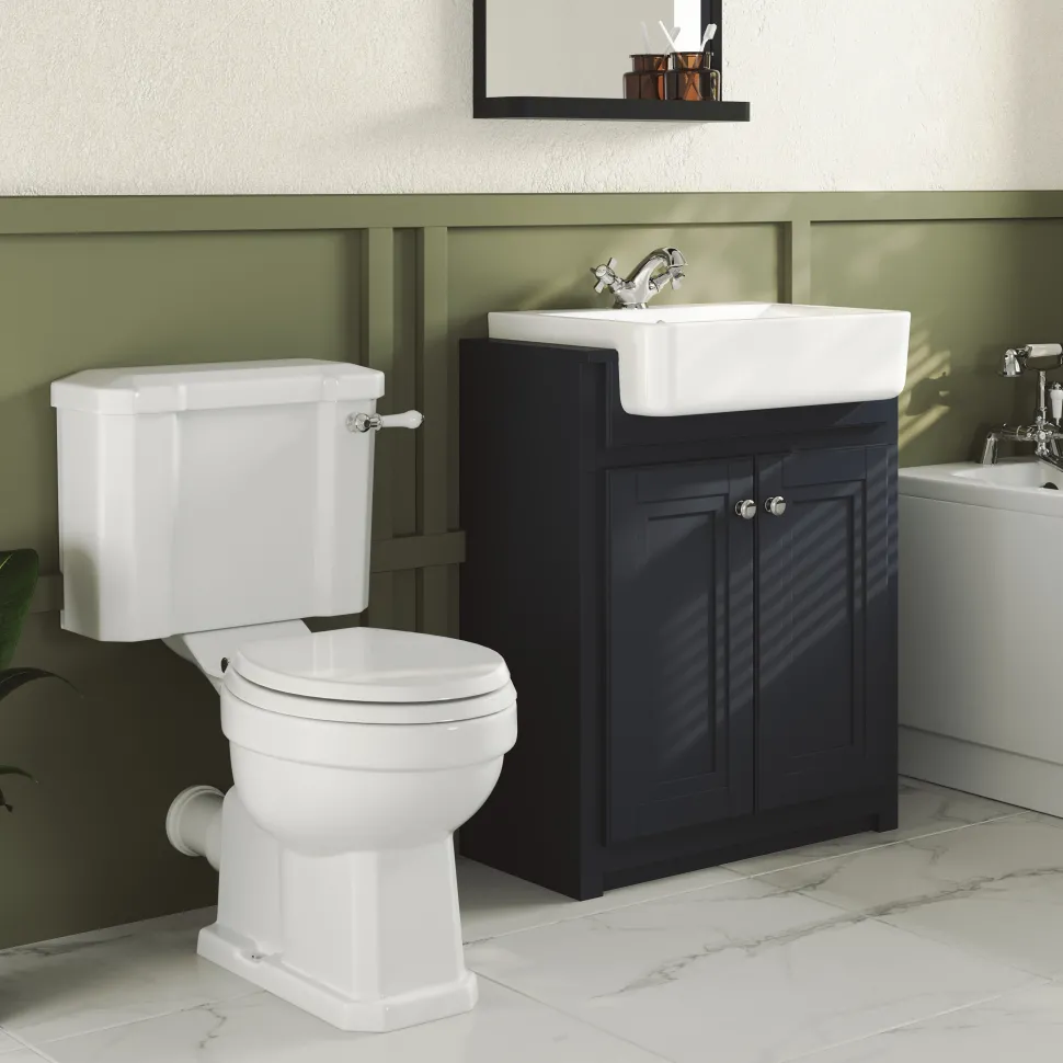 Butler & Rose Darcy Traditional Toilet & Vanity Unit Bathroom Suite