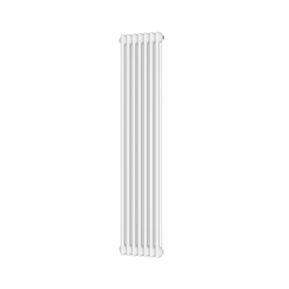 Butler & Rose Designer 2 Column Vertical Radiator - Gloss White - 1500mm Tall