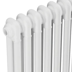 Butler & Rose Designer 2 Column Vertical Radiator - Gloss White - 1500mm Tall