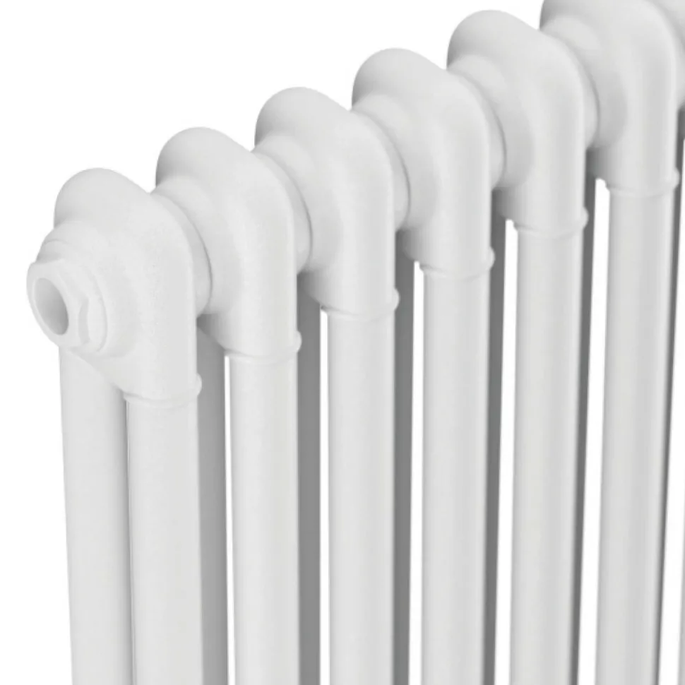 Butler & Rose Designer 2 Column Vertical Radiator - Gloss White - 1500mm Tall
