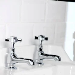 Butler & Rose Loretta Traditional Basin Pillar Taps