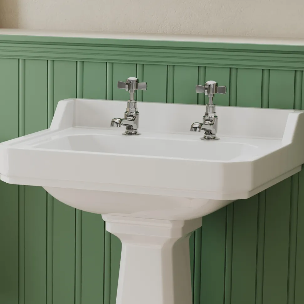 Butler & Rose Loretta Traditional Basin Pillar Taps