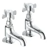 Butler & Rose Loretta Traditional Bath Pillar Taps