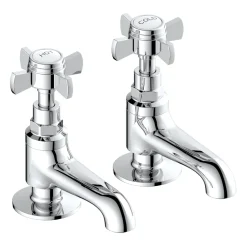 Butler & Rose Loretta Traditional Bath Pillar Taps