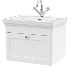 Butler & Rose Ophelia 600mm Wall Mounted 1 Drawer Vanity Unit & Basin