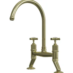 Butler & Rose Rosalyn Crosshead Kitchen Bridge Kitchen Mixer Tap