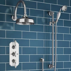 Butler & Rose Traditional Round Shower Head - 200mm