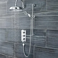 Butler & Rose Victoria 2 Outlet Triple Concealed Thermostatic Shower Valve