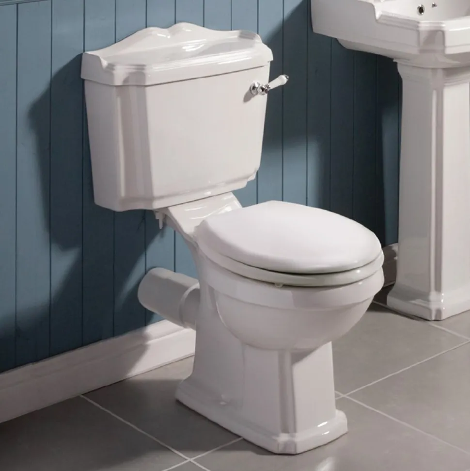 Butler & Rose Winston Traditional Close Coupled Toilet & Seat