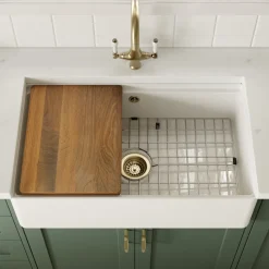 Butler & Rose Workstation Large Belfast / Butler Ceramic Fireclay Kitchen Sink & Accessories - 795 x 500mm