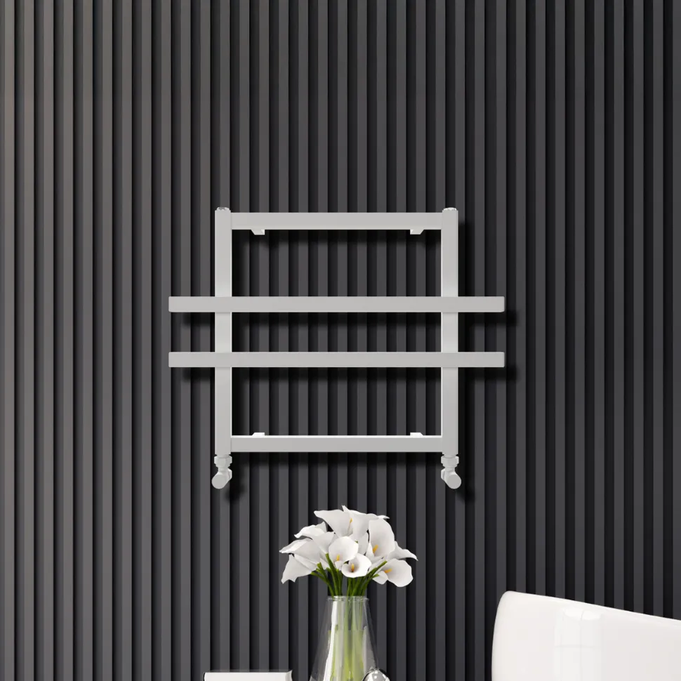 Carisa Ajax 2 Aluminium Designer Heated Towel Rail