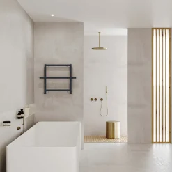 Carisa Ajax 1 Aluminium Designer Heated Towel Rail
