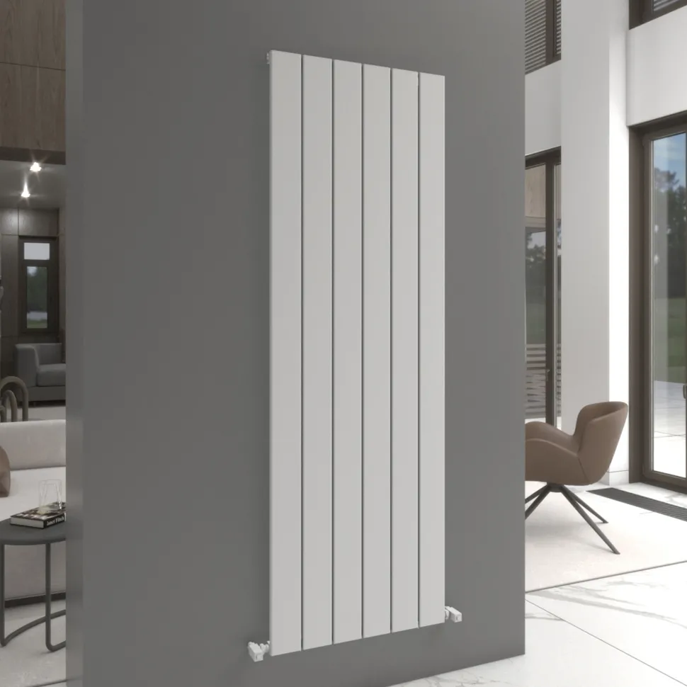 Carisa Angers Single Panel Vertical Aluminium Radiator