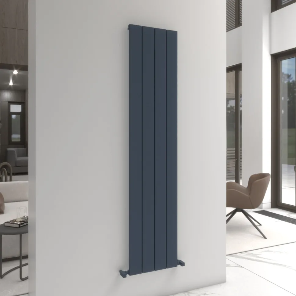 Carisa Angers Single Panel Vertical Aluminium Radiator