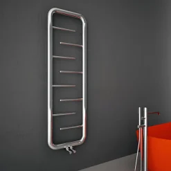 Carisa Aren Ladder Stainless Steel Designer Heated Towel Rail