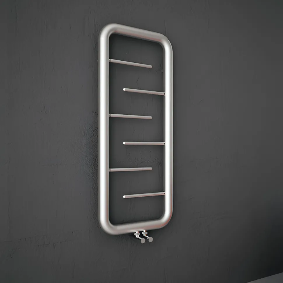 Carisa Aren Ladder Stainless Steel Designer Heated Towel Rail