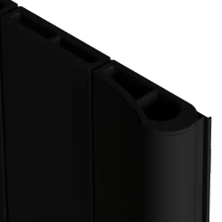 Carisa Boreas B Vertical Electric Single Panel Aluminium Radiator with Smart Wifi Thermostat