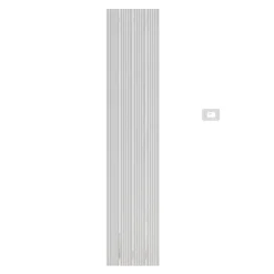 Carisa Boreas M Vertical Electric Single Panel Aluminium Radiator with Smart Wifi Thermostat