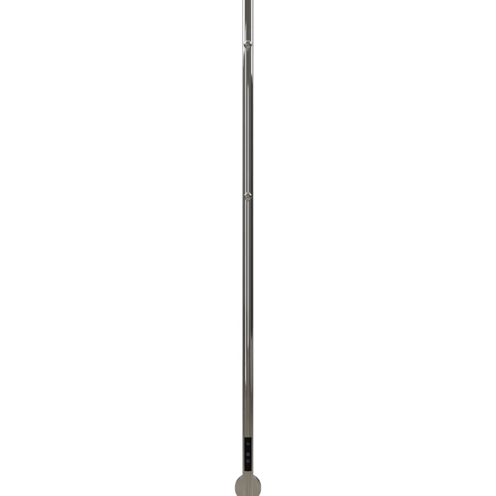 Carisa Dante Stainless Steel Single Electric Heated Towel Bar